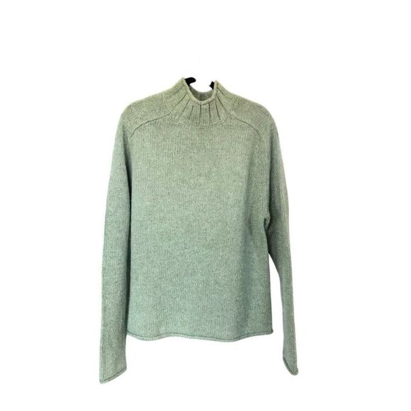 Sierra Designs Sweaters - Sierra Designs Women's Olive Green Mock Turtleneck Sweater